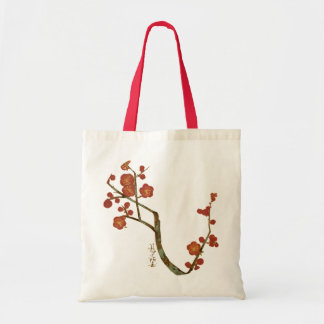 Plum-Blommar, Ogata Korin Japansk finkonst Tygkasse