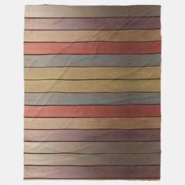 Plum Blue Guld och Blue Fleecefilt