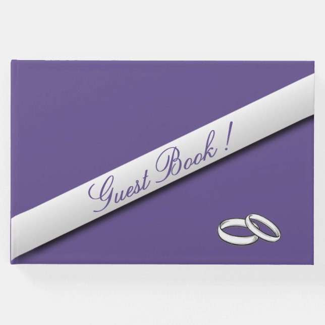 Plum Bröllop Gästböcker (Framsida)
