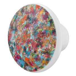 Plum Crazy Ceramic pull Knopp