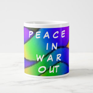 PLUM FÄRGAD RO FLOWER FREDSART JUMBO MUGG