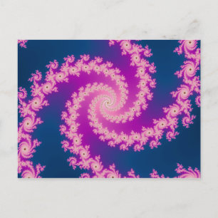 Plum - Fractal vykort