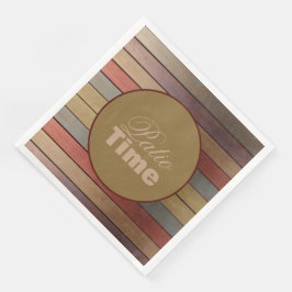 Plum Guld och Grått Blue Pappersservett