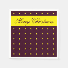 Plum Helgdag Papper julklapp Pappersservett