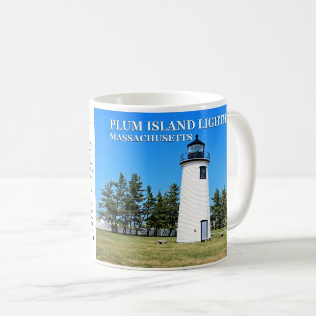 Plum Island fyr, Massachusetts Mugg (Framsida höger)