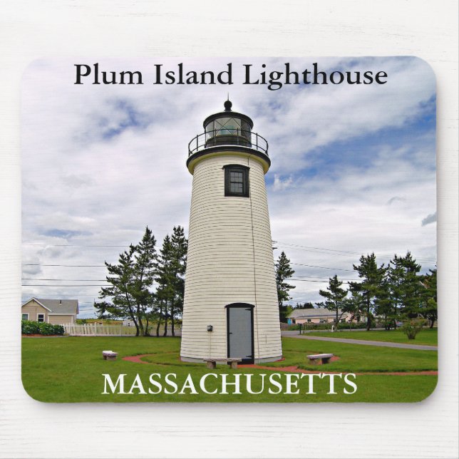Plum Island Lighthouse, Massachusetts Mousepad Musmatta (Framsidan)