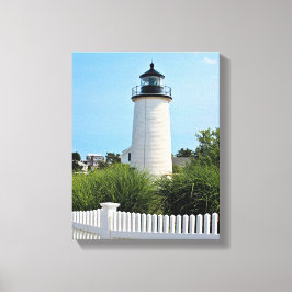 Plum Island Lighthouse, MORSA Wrapped Canvas