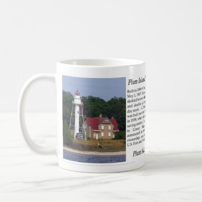Plum Island Rear Range Light mugg (Vänster)