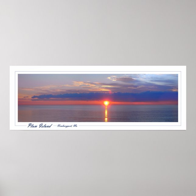Plum Island Sunrise Poster (Framsidan)