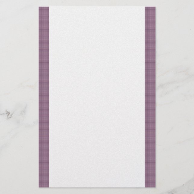 Plum-kvadratmall Brevpapper (Framsida)