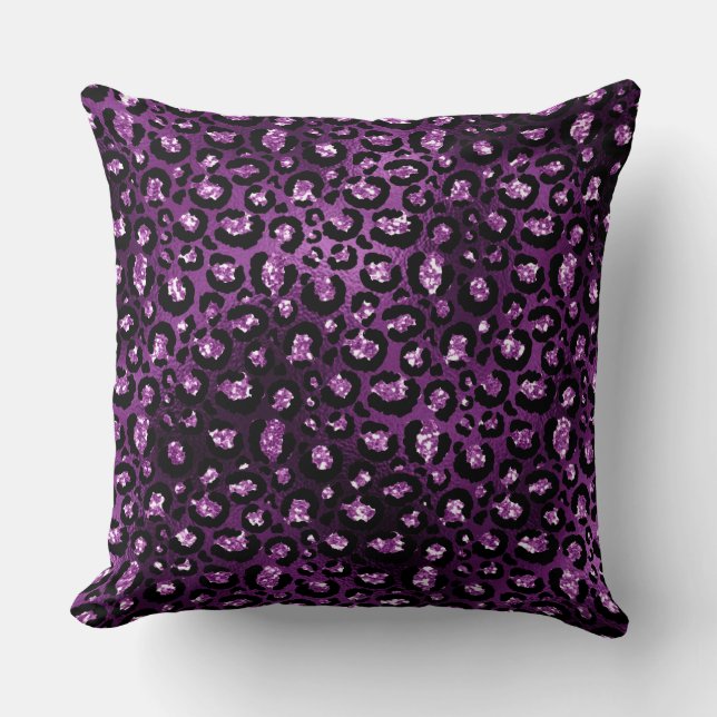 Plum Lila/Diamond Reversible Pillow Kudde (Framsida)