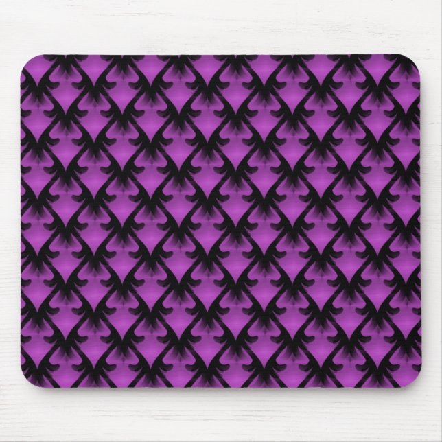 Plum Lila Metropolitan Glam Mousepad Musmatta (Framsidan)