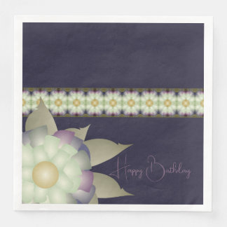 Plum Lila och Mauve Pappersservett