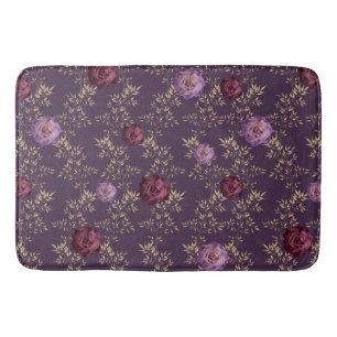 PLUM & LILA RO MED TINY GULD LÖV BADRUMSMATTA
