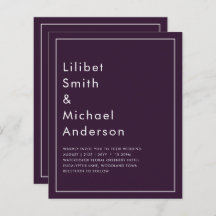 PLUM-LILAN PLUM-PLUM-PLUM-BUDGETEN (Bröllop) - Enk