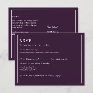 PLUM-LILAN PLUM-PLUM-PLUM-BUDGETEN (Bröllop) - Enk Vykort