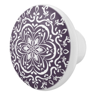 Plum Mandala Knopp