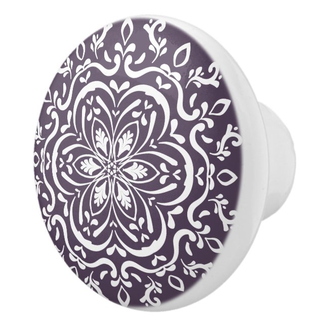 Plum Mandala Knopp (Höger)