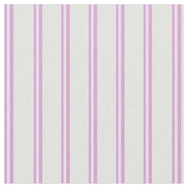 Plum och lätt cyan-Färgad, lind/stripe Mönster Tyg (Närbild)