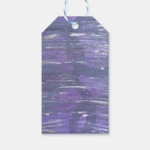 Plum Party | Lila Silver Splatter Brushstroke