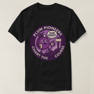 Plum Perfect Explorer Navigation T Shirt