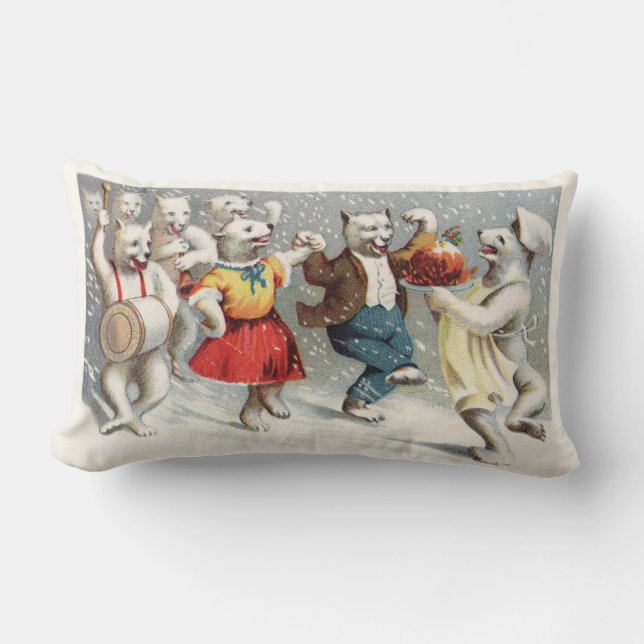 Plum Pudding Jig Lumbarkudde (Framsida)