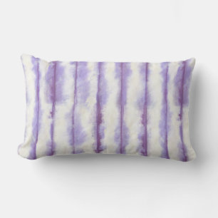 Plum Shibori Tie Dye Lumbarkudde