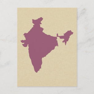Plum Spice Moods India Vykort