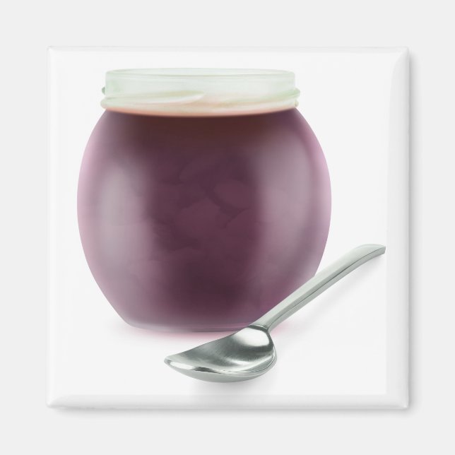 Plum sylt magnet (Framsidan)