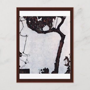 Plum Träd av Schiele Egon Vykort