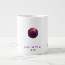 Plum Valentines Jumbo Mugg