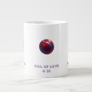 Plum Valentines Jumbo Mugg