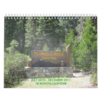 PLUMAS--EUREKADELSTATSPARK KALENDER