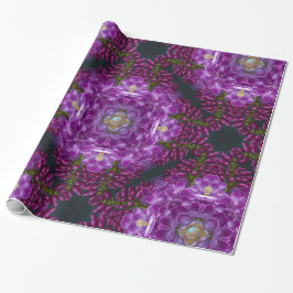 Plumb Petal Romantic Aeftermiddag Presentpapper