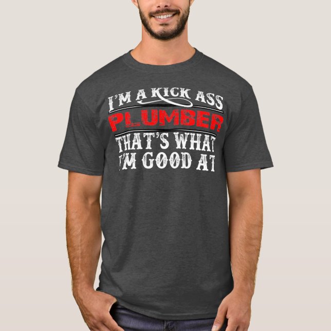 Plumber Funny VS T Shirt (Framsida)