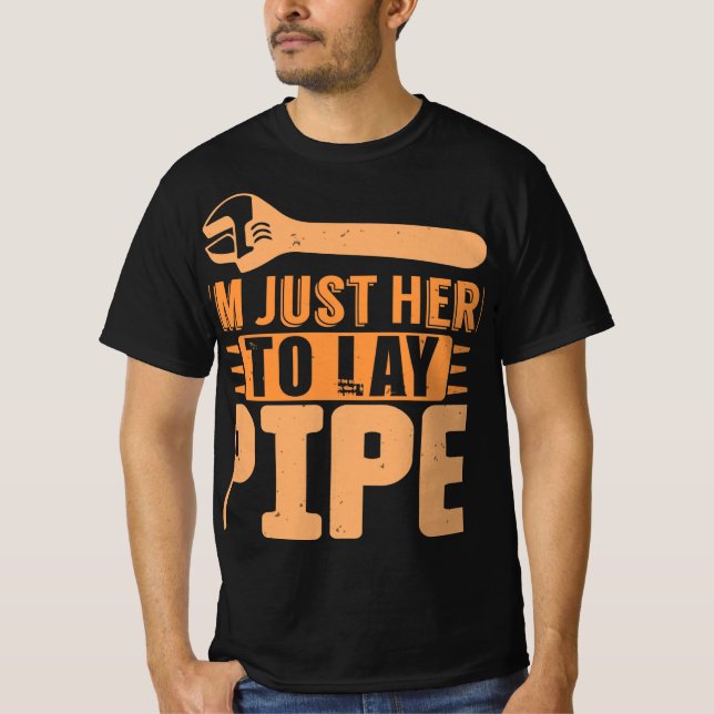 Plumber Gift Idea Plumber T Shirt (Framsida)