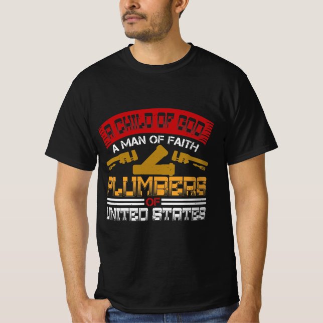 Plumber Shirt - Plumber Daddy Shirt T (Framsida)