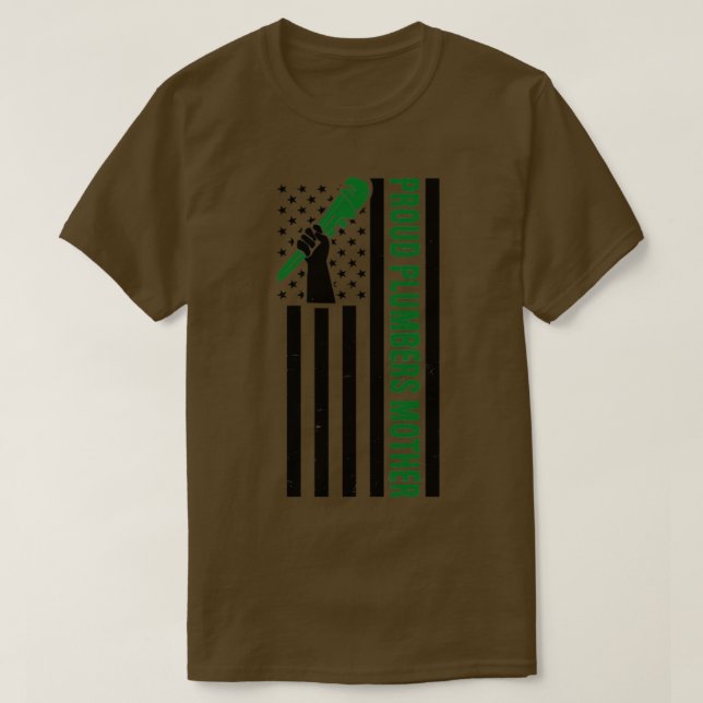 Plumber Shirt Proud Mor Gift T (Design framsida)