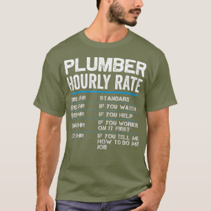 Plumber-timtaxor - Lättare gåva för rörmokare T Shirt