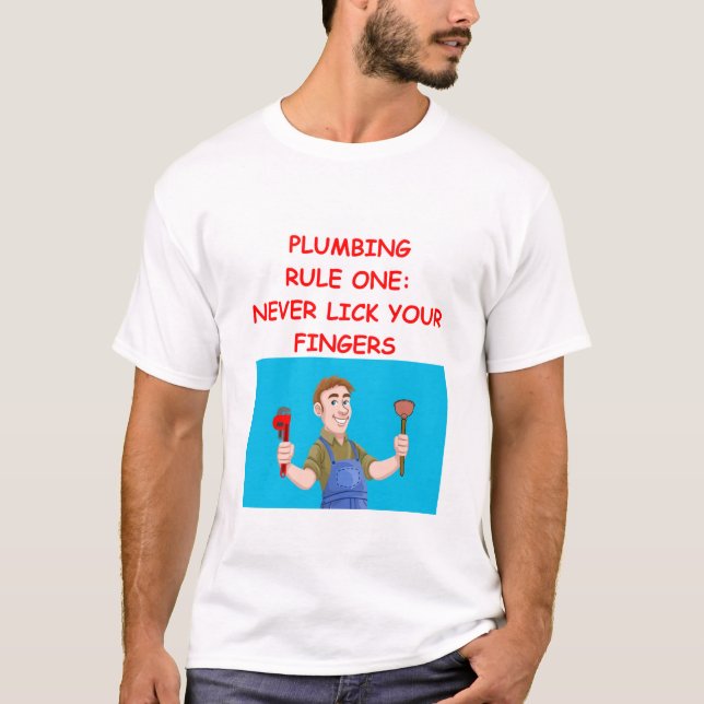 PLUMBERING T SHIRT (Framsida)