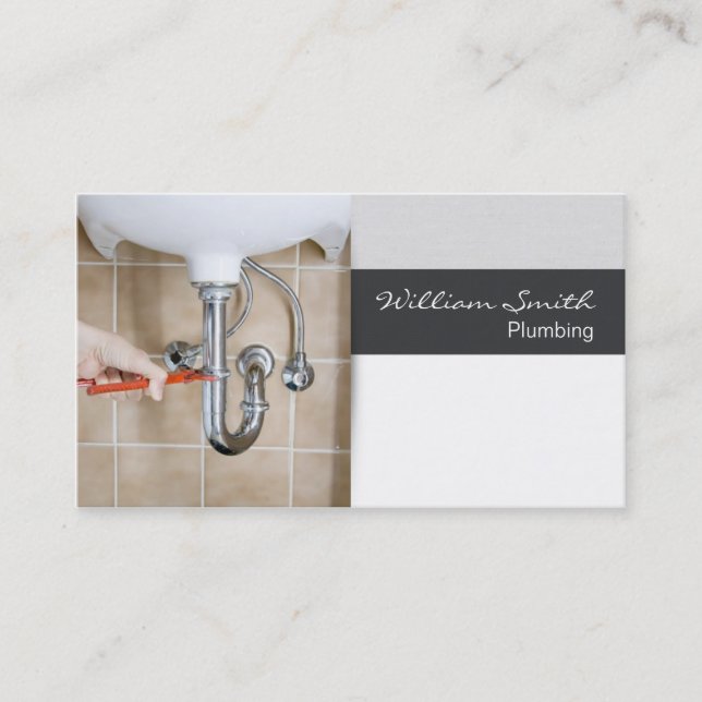 Plumbing Visitkort (Framsida)