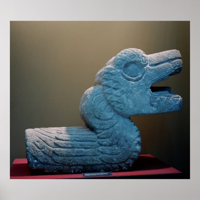 Plumed-server, 800-900 AD Poster (Framsidan)
