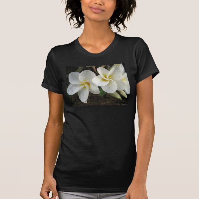 Plumeria5 Tee Shirt (Framsida)