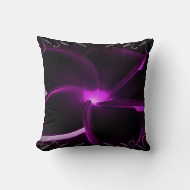 Plumeria American MoJo Pillow Kudde (Framsida)