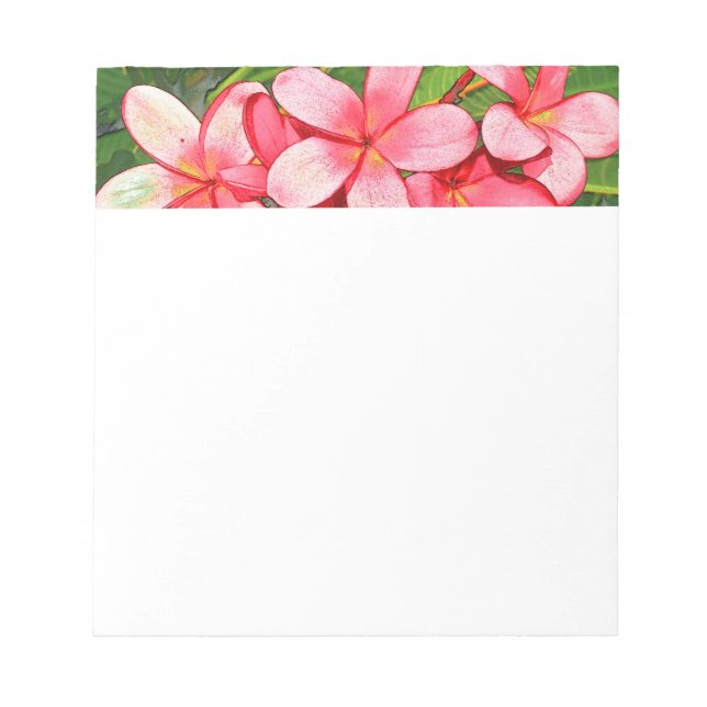 plumeria anteckningsblock (Framsida)