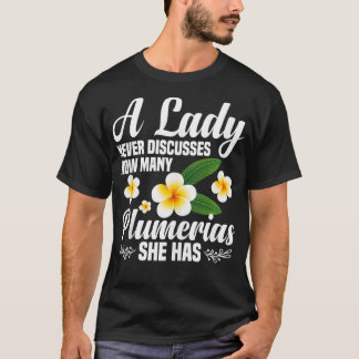 Plumeria Enthusiast Plumeria Seeds Plu T Shirt