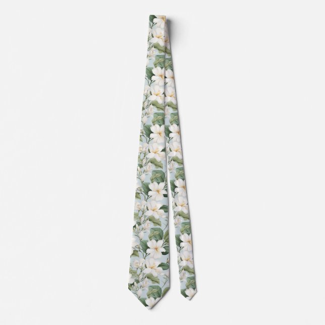 Plumeria Floral Tie Slips (Framsida)