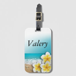 Plumeria Frangipani Flower Tropical Beachs Bagagebricka