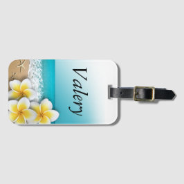 Plumeria Frangipani Flower Tropical Beachs Bagagebricka