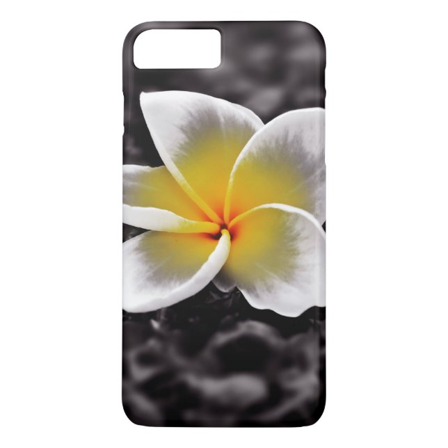 Plumeria Frangipani Hawaii Flower Case-Mate iPhone Skal (Baksida)